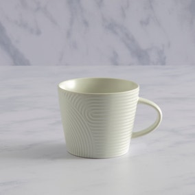 Embossed Curve Mug